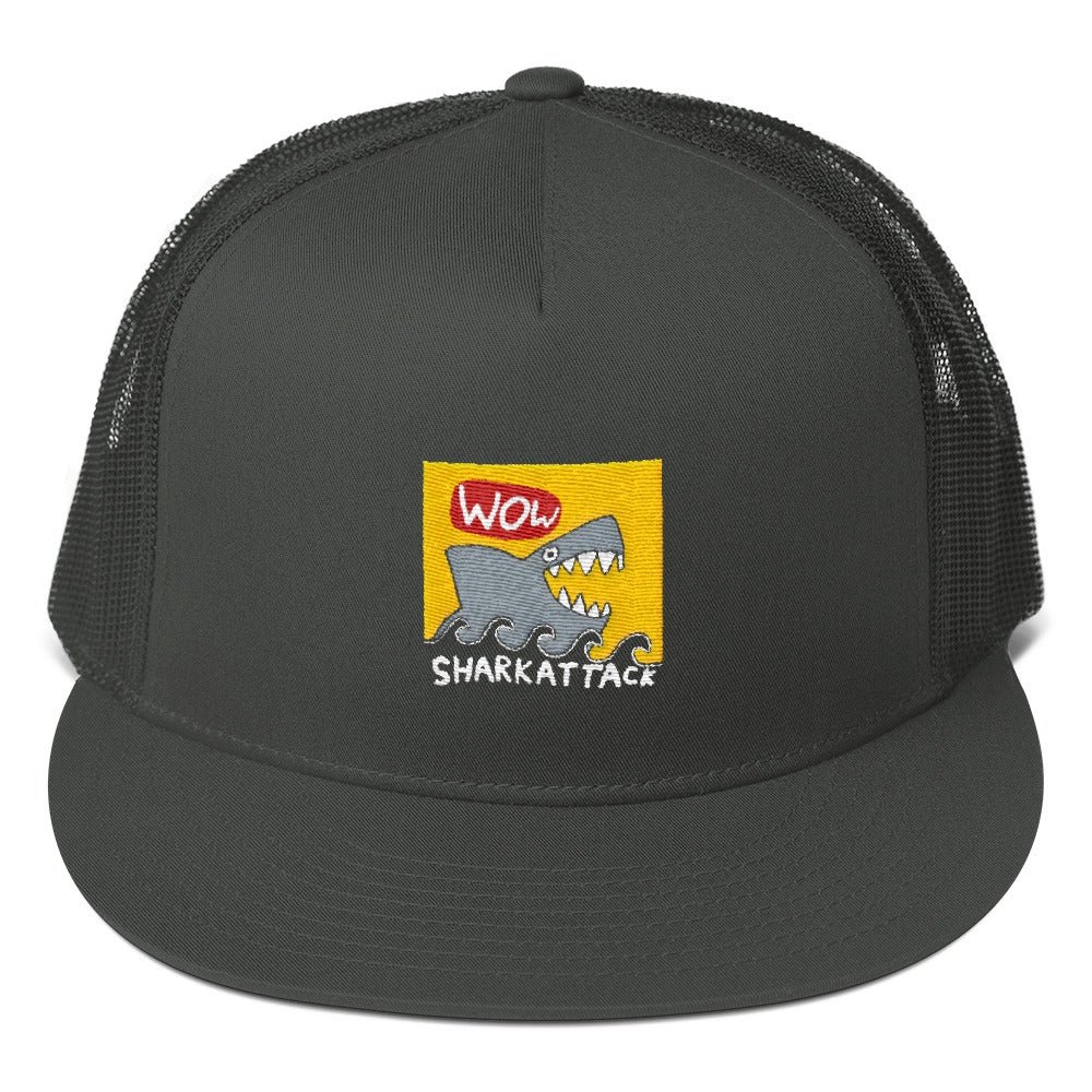 Shark Attack Trucker Hat