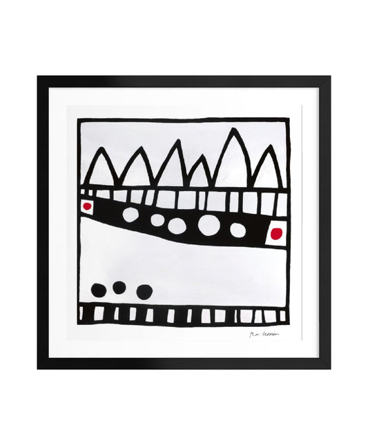 Black, White, Red