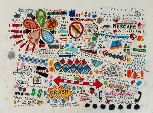 30 Days In Senegal - A Suite of 5 Drawings - 3/5