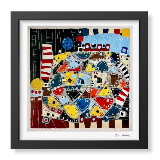 Woodpile | Wildflower Auberge Series | 2025 - signed art print by Hudson Valley artist Ryan Cronin