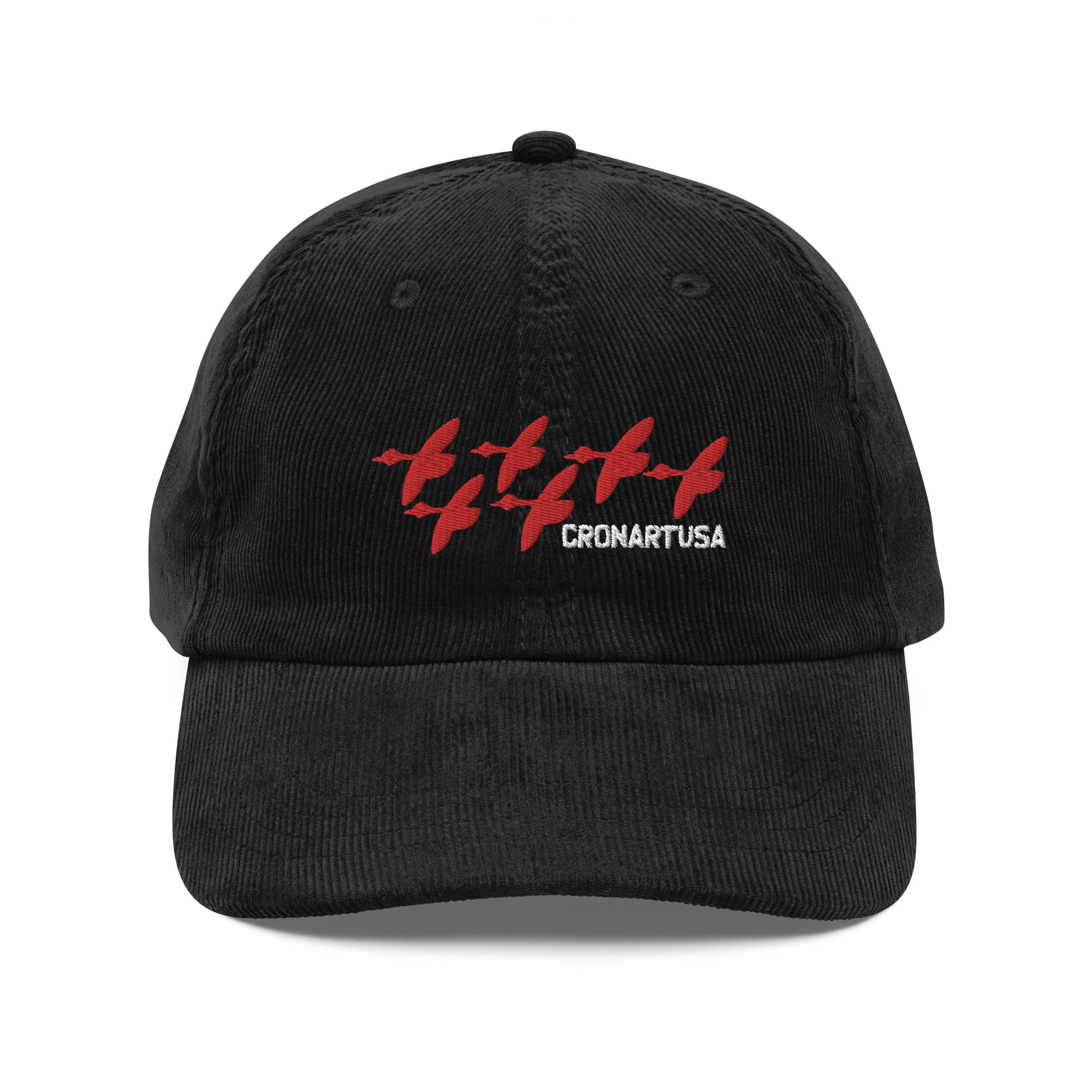 Red Geese Vintage corduroy cap