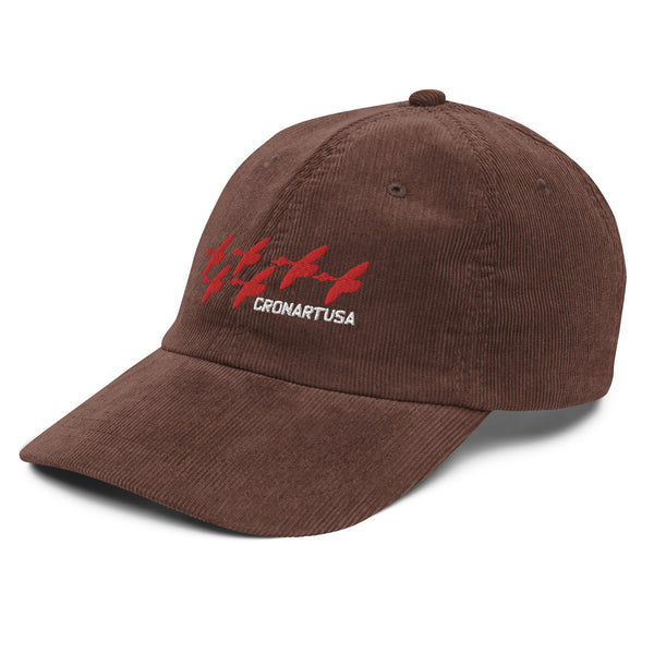 Red Geese Vintage corduroy cap