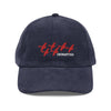 Red Geese Vintage corduroy cap