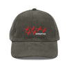 Red Geese Vintage corduroy cap