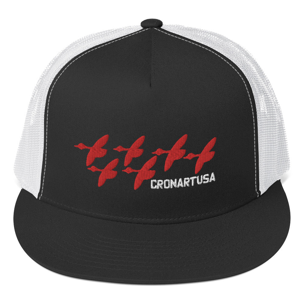 Red Geese Trucker Hat