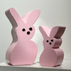 3D Printed Mini Bunny Sculpture