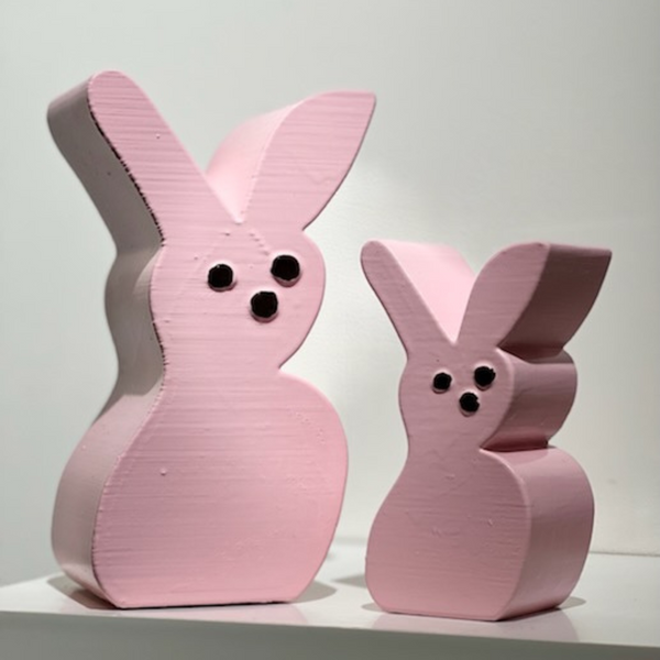 3D Printed Mini Bunny Sculpture
