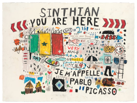 30 Days In Senegal - A Suite of 5 Drawings