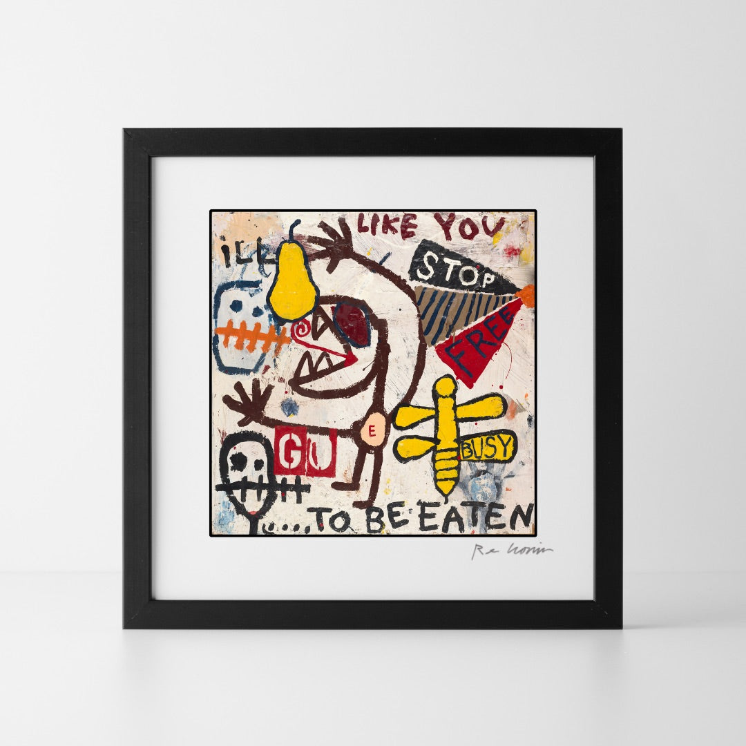Untitled - signed art print by Hudson Valley artist Ryan Cronin