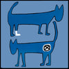 Two Blue Cats