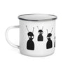 Aliens Are Coming Enamel Mug