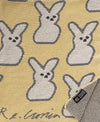 Bunny Mini Throw Blanket in Multiple Colors