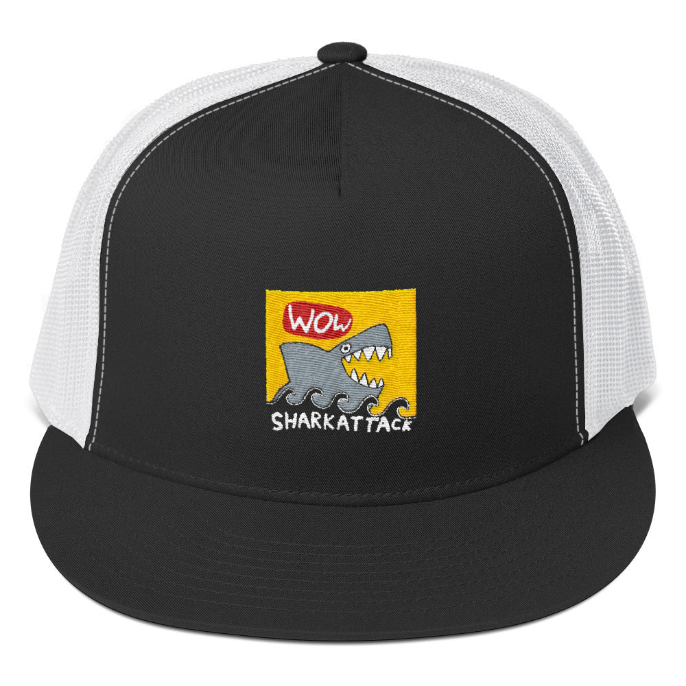 Shark Attack Trucker Hat