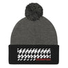 Waves Pom Pom Beanie