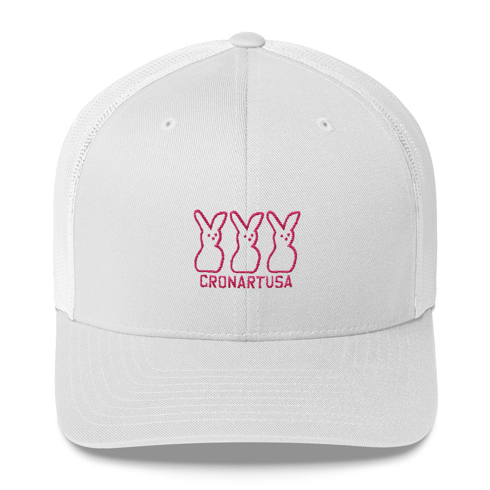 3 Bunnies CronArtUSA Trucker Hat