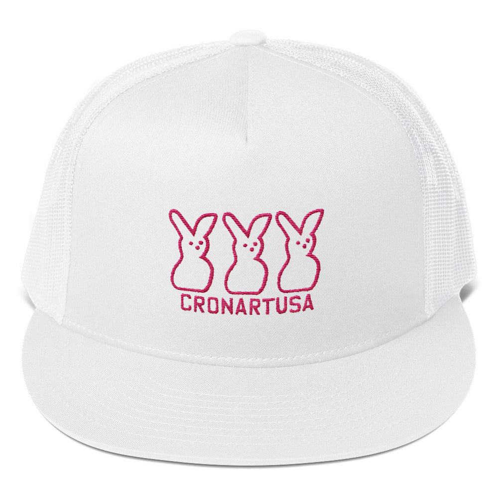 3 Bunnies CronArtUSA Trucker Hat