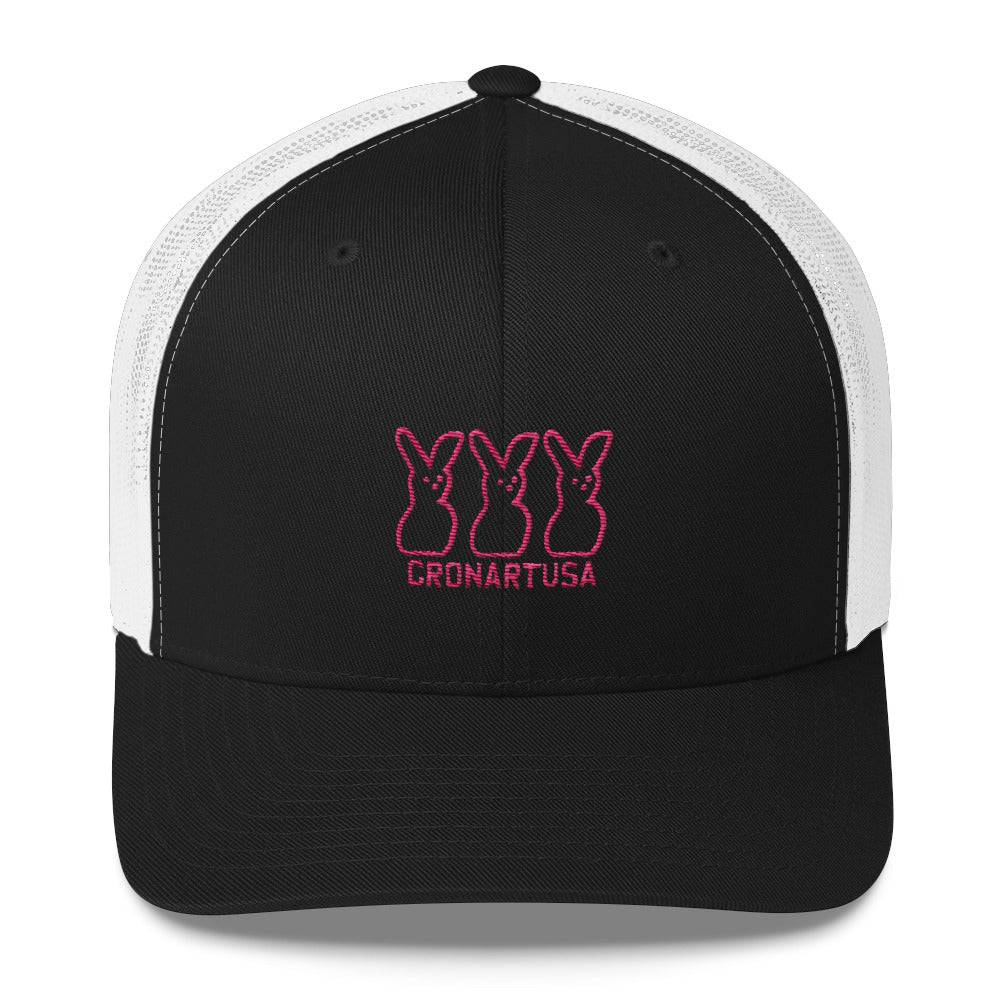 3 Bunnies CronArtUSA Trucker Hat
