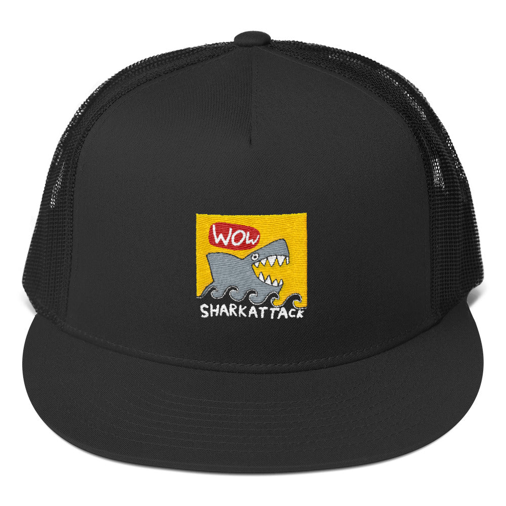 Shark Attack Trucker Hat