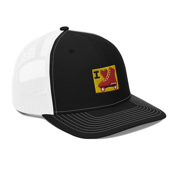 I Heart Roller Skate Trucker Hat