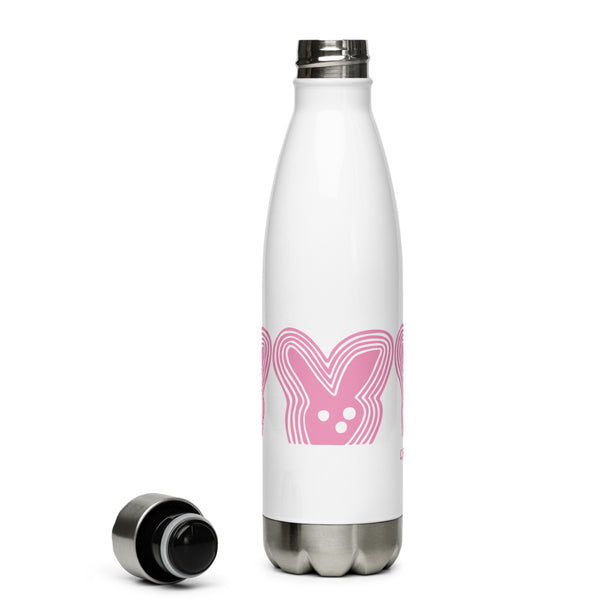 3 Bunny Heads Water Bottle