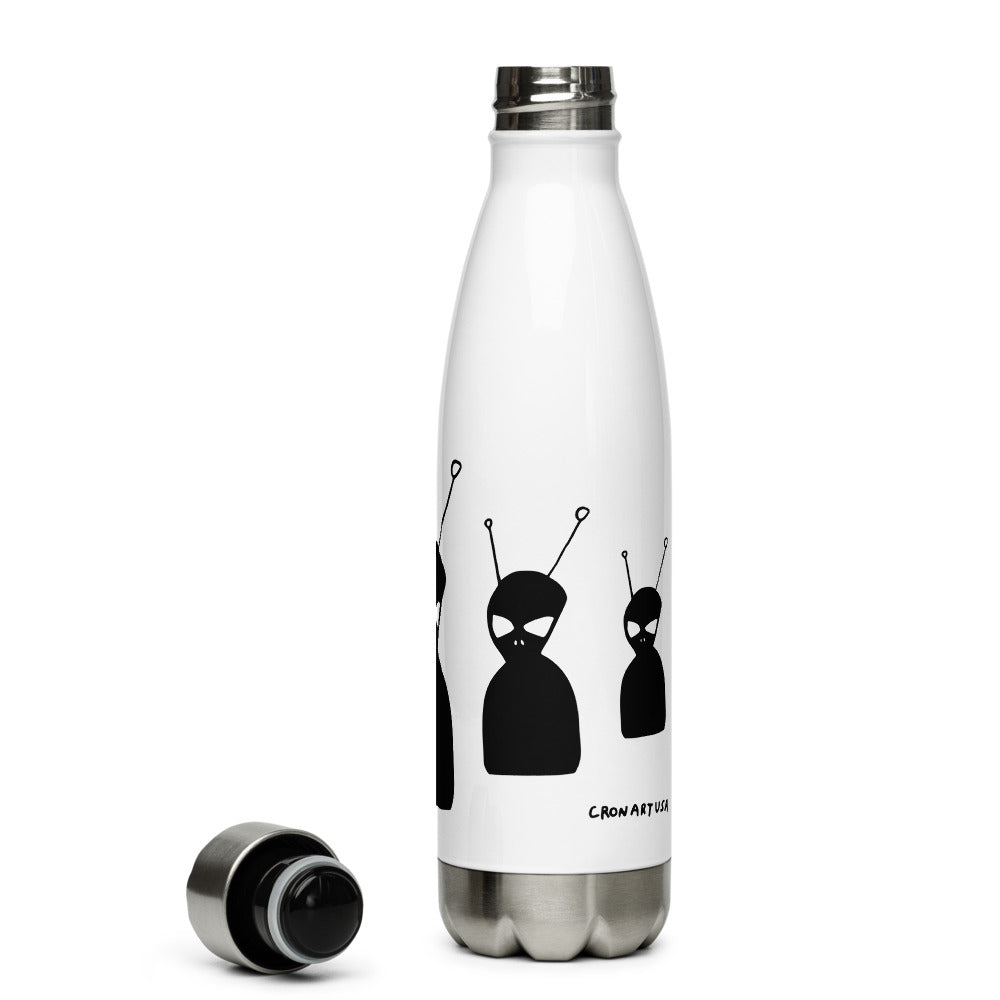 Aliens Are Coming Water Bottle