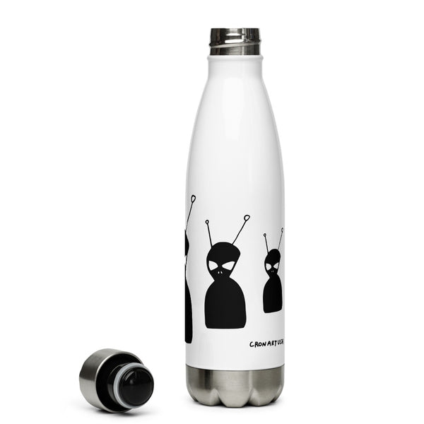 Aliens Are Coming Water Bottle