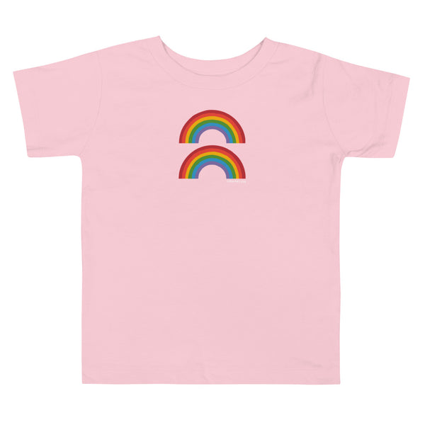 Double Rainbow Toddler Tee