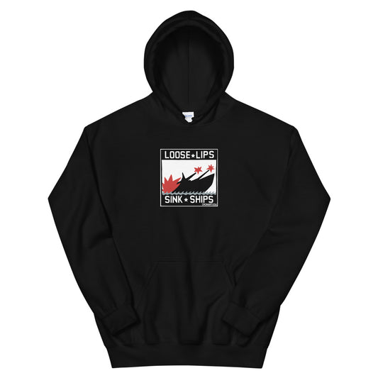 Loose Lips Sink Ships Unisex Hoodie