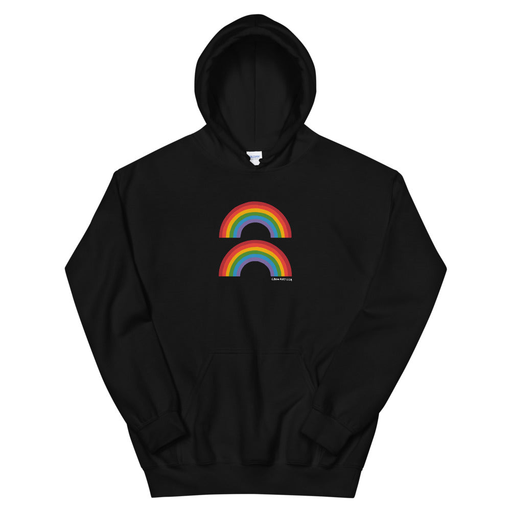 Double Rainbow Unisex Hoodie