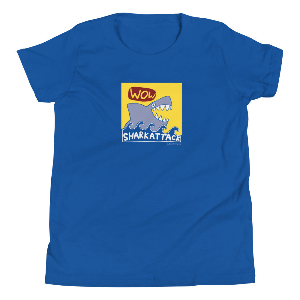 Shark Attack Kids Tee